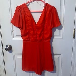 red romper
